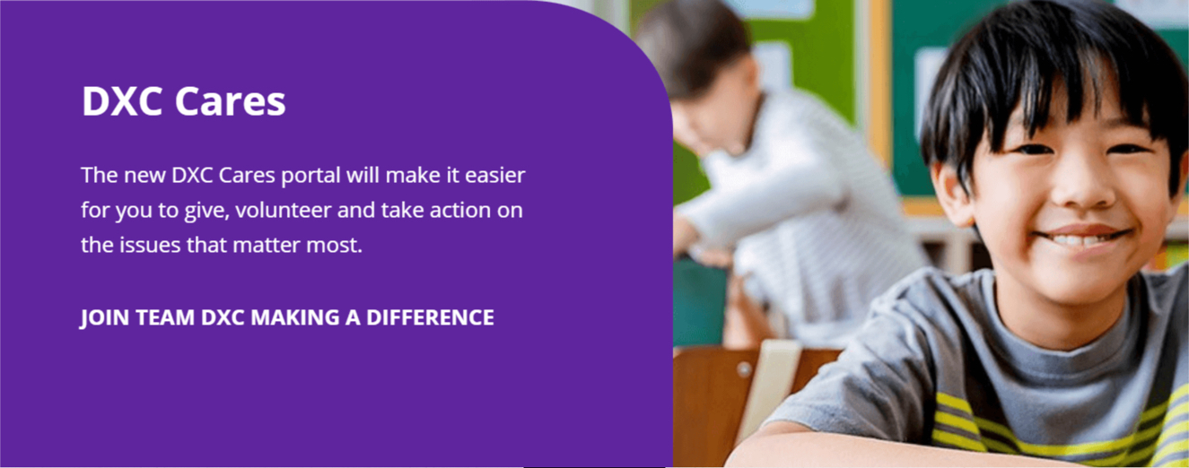 DXC cares